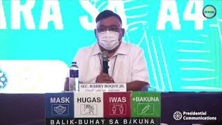 Press Briefing by Presidential Spokesperson Harry Roque, Jr. 6/7/2021