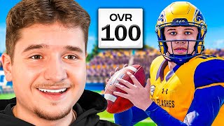 I Put A Perfect QB on a 0-12 Team in CFB 26