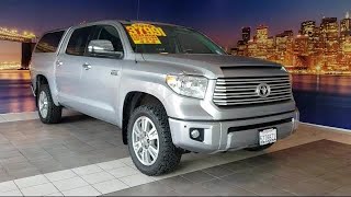 2016 Toyota Tundra Crewmax Platinum Hayward Newark San Jose Oakland Pleasanton Union City