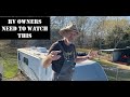IF YOU OWN AN RV YOU NEED TO WATCH THIS / RV ROOF & FLOOR MAINTENANCE AND REPAIRS / Save your RV