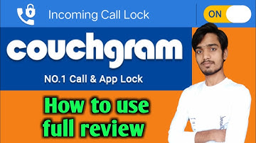 Incoming calls Lock | 🔐 🖕 | Calls Lock | Full Tutorial | Couchgram | inporten