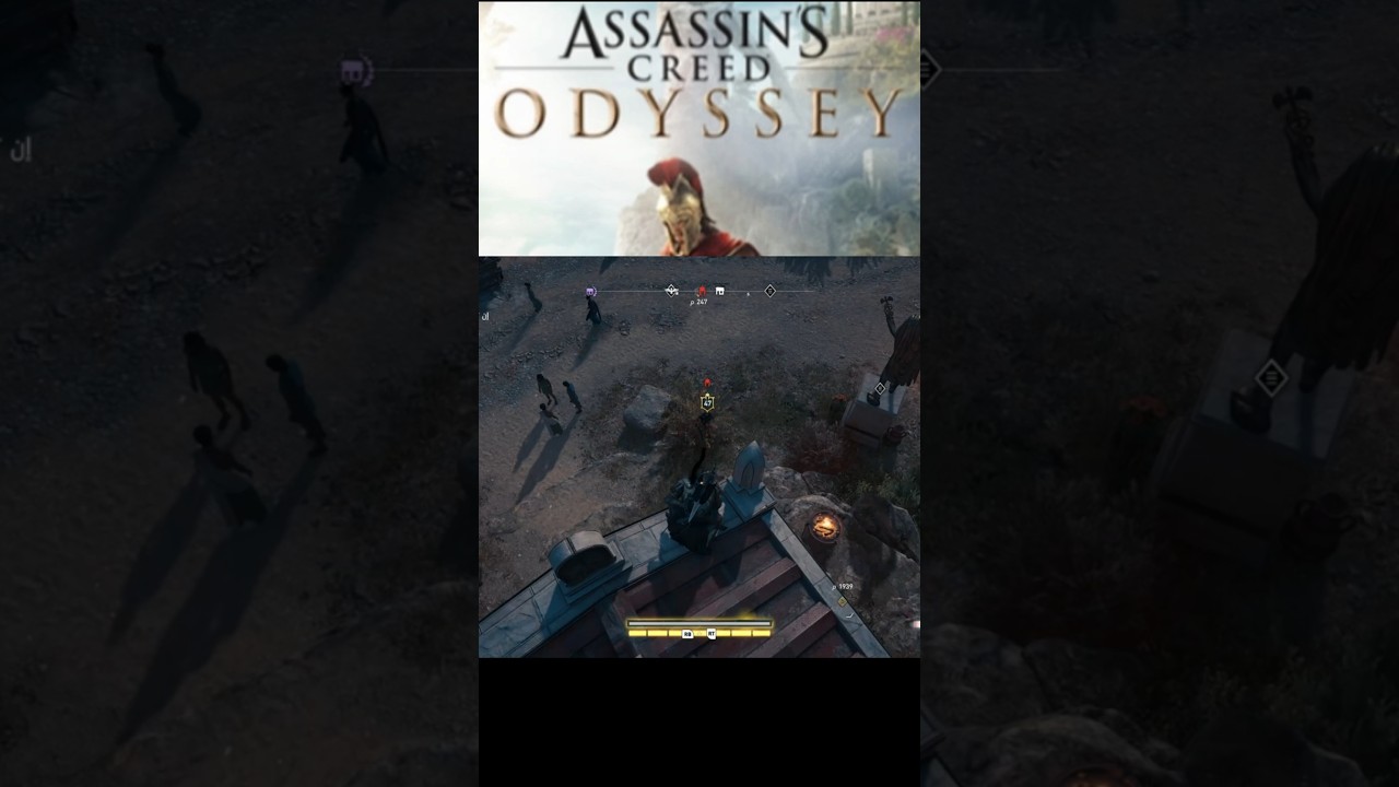 Assassin’s Creed Odyssey – لقطات قتال ملحمية 🔥 | Shorts