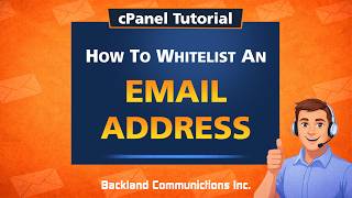 cPanel Tutorial - How to Whitelist an Email Address