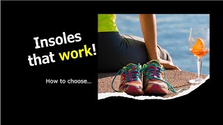 🌟 The Ultimate Guide to Choosing the Perfect Insole! 🦶