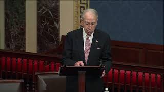 Grassley Condemns Hate Crimes Against Jewish Americans Wealth