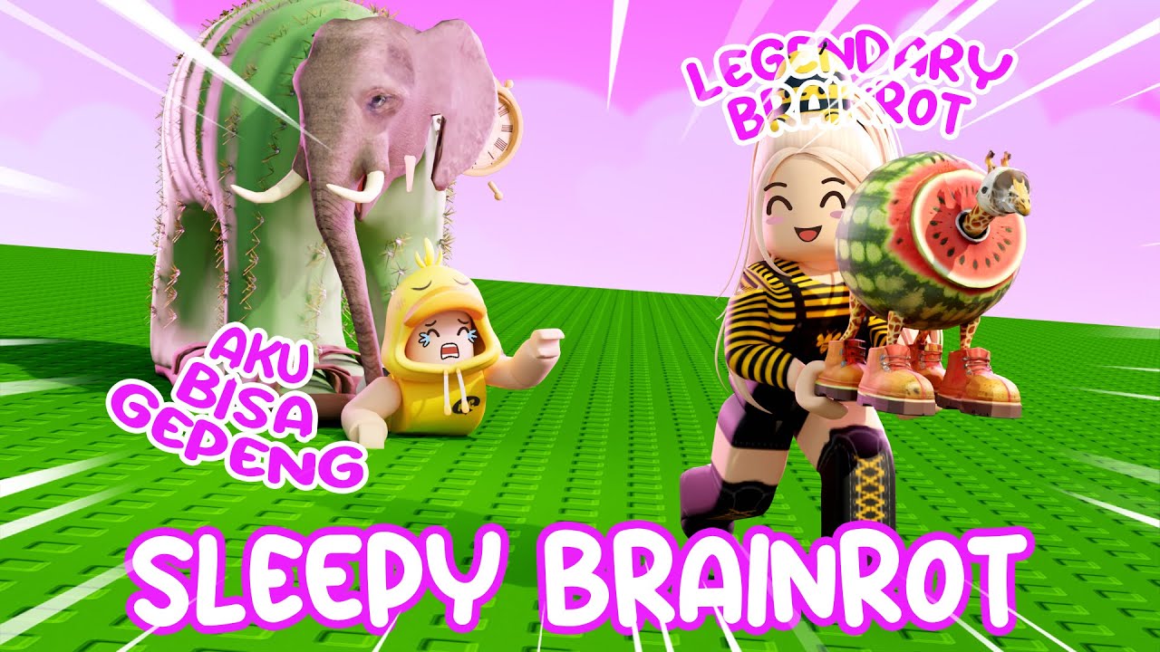 MISTER CEMPRENG DAN BBIBBI KOLEKSI BRAINROT LEGENDARY | Sleepy Brainrots