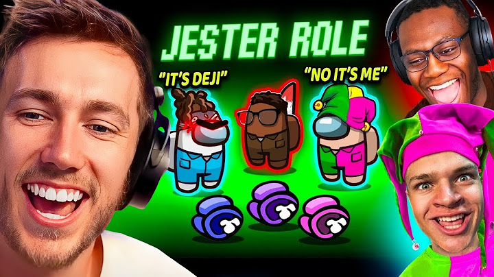 MINIMINTER REACTS TO SIDEMEN AMONG US JESTER ROLE: JYNXZI EDITION