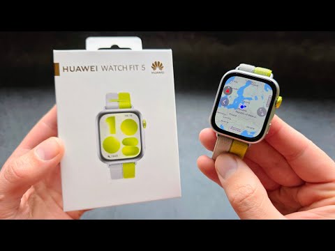 MAPS on Huawei Watch Fit 5 / 5 Pro -Full Overview ,How to Use, Download Maps ,Navigation & Backtrack