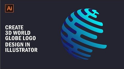 how to make a globe logo in illustrator