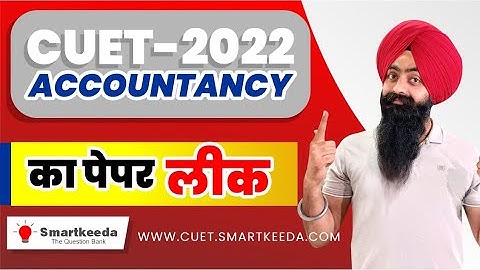 Accountancy Domain Test | CUET 2022 Paper Leak 🔴 | Topics Asked in CUET July 2022 | Tips & Analysis