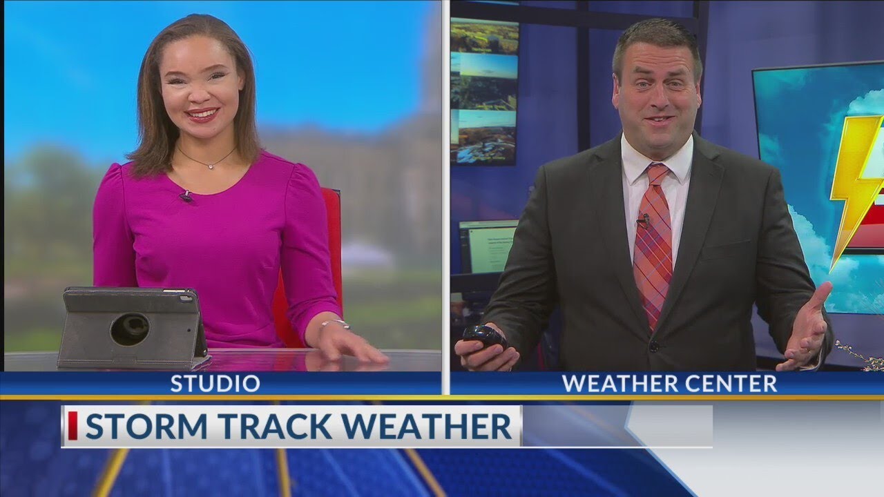 Rain chances coming amid warmup - YouTube