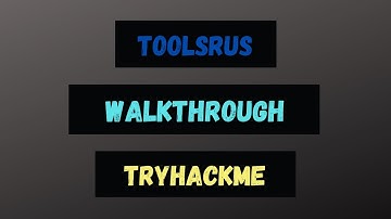 ToolsRus Walkthrough | TryHackMe [in HINDI] | CTF #9 (2021)