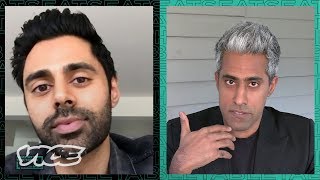 Hasan Minhaj and Anand Giridharadas Talk Hair Care | SEAT AT THE TABLE