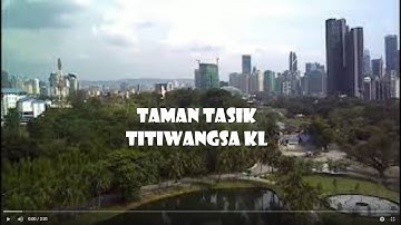 Dah boleh datang Tasik Titiwangsa KL. Lapangkan fikiran.