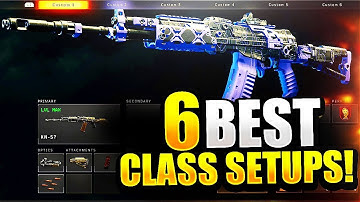 6 BEST CLASS SETUPS to INCREASE K/D RATIO COD BO4! - BEST CLASS SETUP COD BO4 (BEST CLASSES COD BO4)