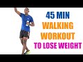 45 Minute Walking Workout to Lose Weight with Weights 🔥 500 Calories 🔥