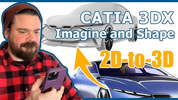 2D-to-3D | SubD Car modeling with CATIA IMA