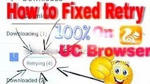 How to solved Uc Browser Retrying Problem | 💯% Worked | BY AL ASAD_PC GAMER |