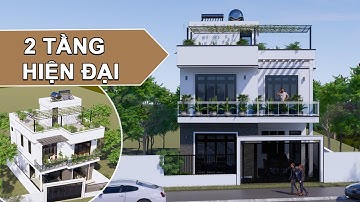 NHÀ 2 TẦNG 1 TUM có gì? MÀ AI CŨNG MÊ | Nhà Đẹp 4.0