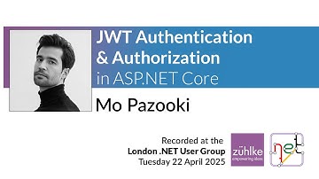 Mo Pazooki: JWT Authentication and Authorisation in ASP.NET Core