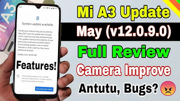 Mi A3 Android 11 May new update | new features, Auto call record, wifi calling | mi A3 new update