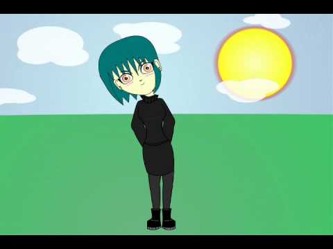 Test Animation Gothic Girl