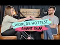 Couple eats worlds hottest gummy bear while reading marriage vows