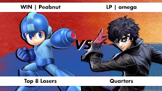 WIN | Peabnut vs LP | omega - Losers Quarters - Top 8 - Rock the Winds 2