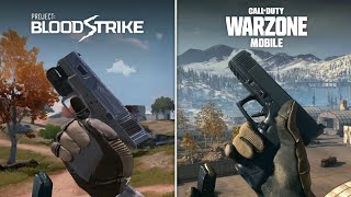 Call of Duty Warzone Mobile VS Project Bloodstrike Comparison