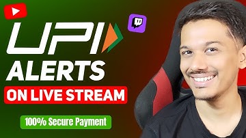 How to Add UPI Donation Alerts on Live Streams | StreamTipz