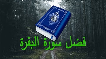 فضل سورة البقرة | بركة وحرز من الشيطان + أحاديث صحيحة