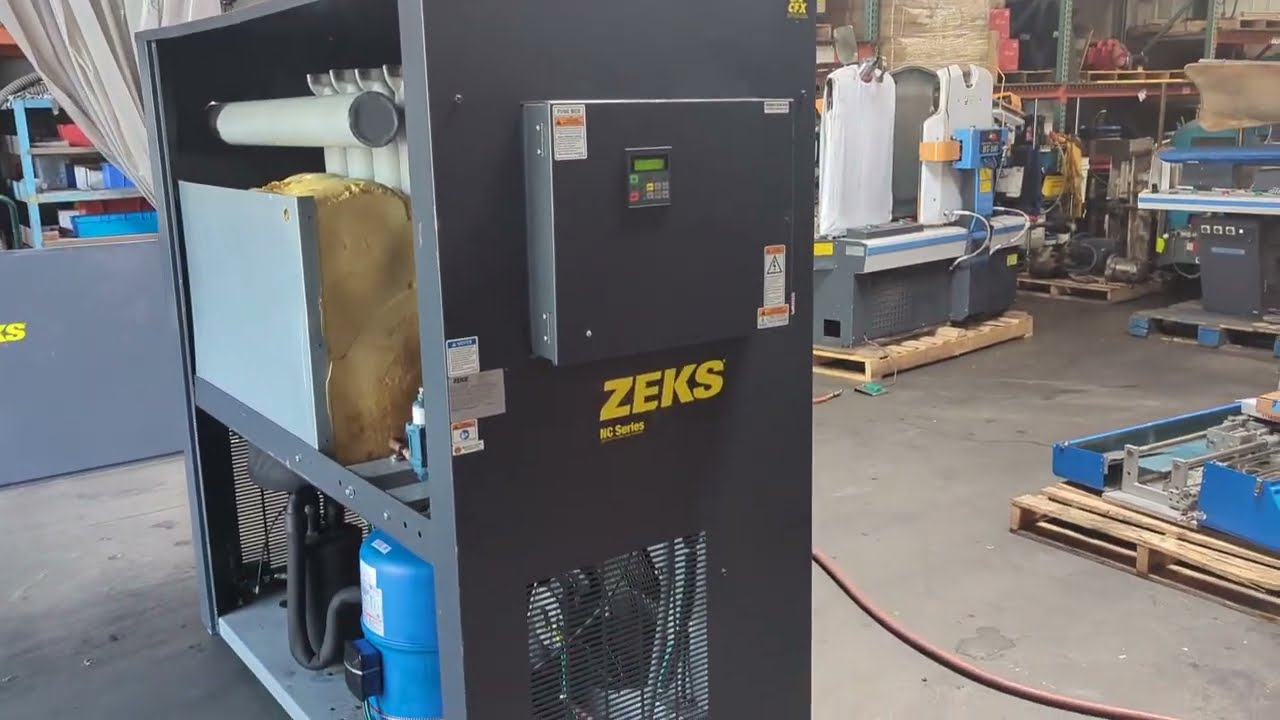 Zeks NC Series 1600 SCFM Refrigerated Compressed Air Dryer 460V 3