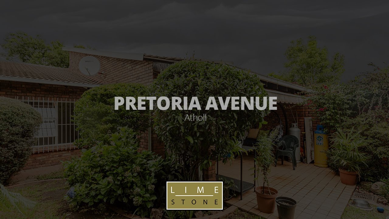 For Sale on Pretoria Avenue in Atholl YouTube