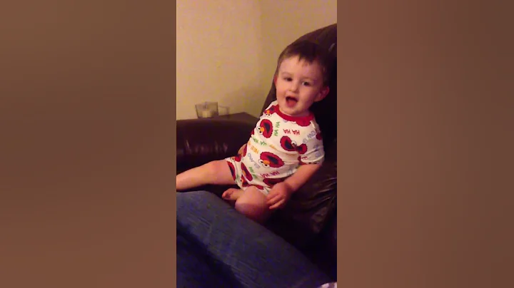 My little monster, Kamden, 22 months