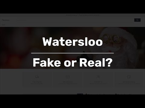 Watersloo.com | Fake or Real? » Fake Website Buster