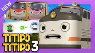 TITIPO S3 EP25 Jenny looks angry l Cartoons For Kids | Titipo the Little Train