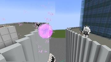 Gojo VS Sukuna in Shibuya - Minecraft JJK