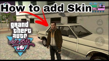 How To Install Skin GTA Vice City In Android 11,12,13,14 |