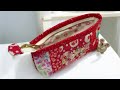 最後は手縫いで💕ファスナーがポイントのポーチ⭐️Finally, a hand-sewn 💕Pouch with a zipper as the highlight