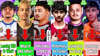 KillerYt Leaving DRS Rumors?😨| What If DRS Offer To Zyo? | If Rulz Was In DRS? | Rosemary Vs Falak!🥵