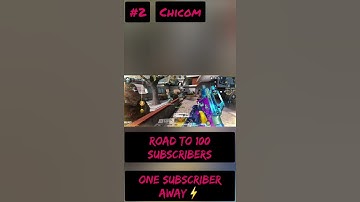 I used every SMG in COD MOBILE (Chicom). Part #2 #shorts #codm