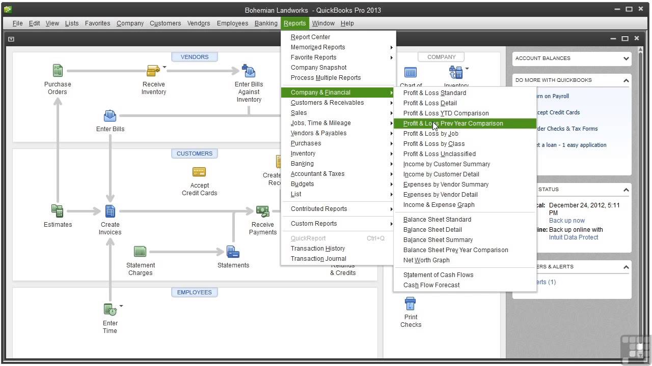 Quickbooks Comparison Chart 2016