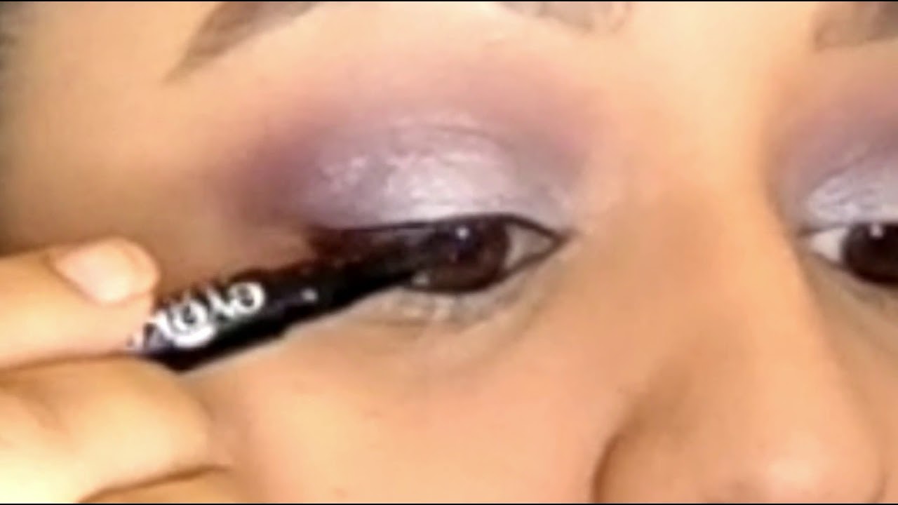 KVD Metal Matte Purple Eye Tutorial