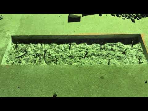 Ямочный ремонт цементобетонного покрытия на взлётной полосе