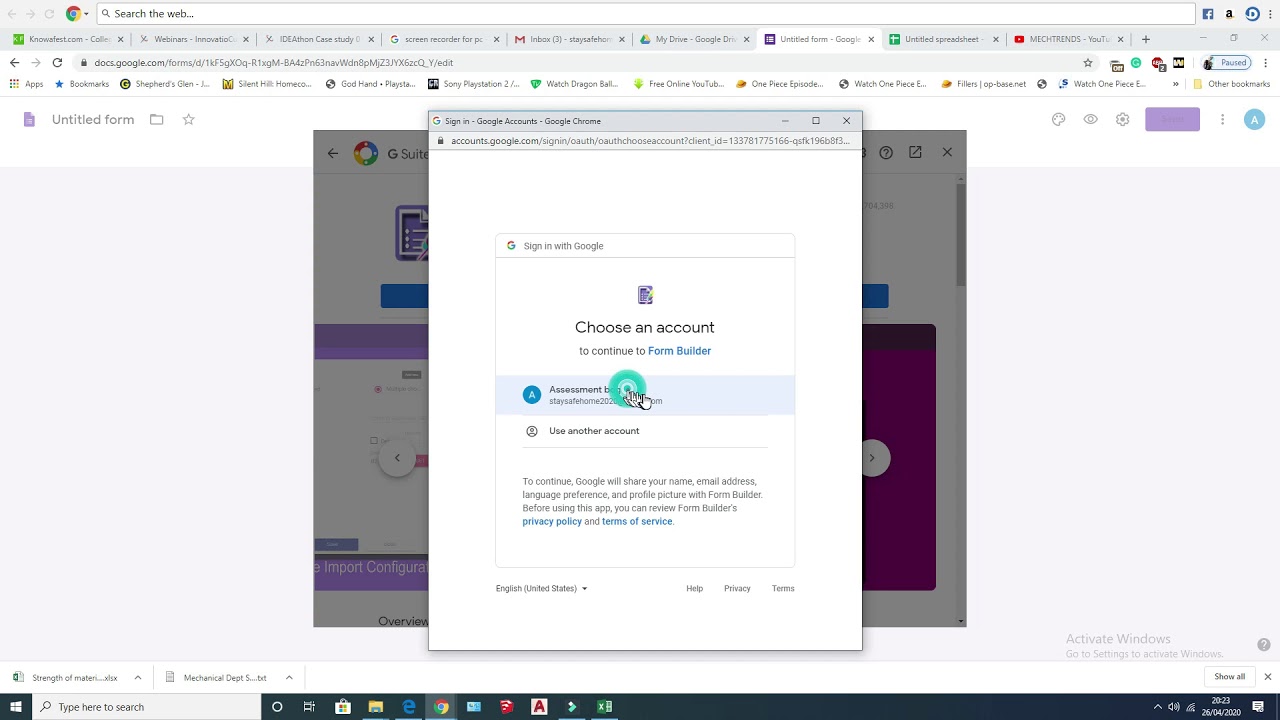 How to Import Multiple Choice Questions in Google Form - YouTube