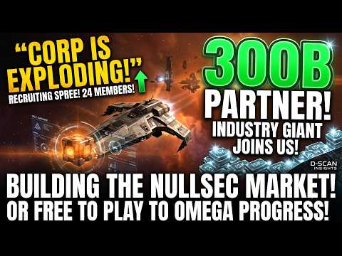 EVE Online Omega: Recruiting Sprees, 300B Industry Partners & Nullsec Stability (Ep. 36)