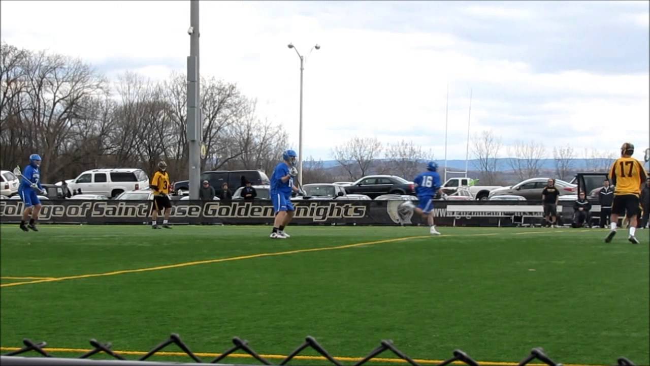 Saint Rose Men's Lacrosse vs. Assumption YouTube