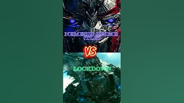 Nemesis prime vs lockdown