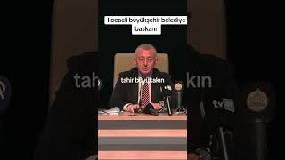 Kocaeli belediye başkanı çöken bina hakkinda konusmasi