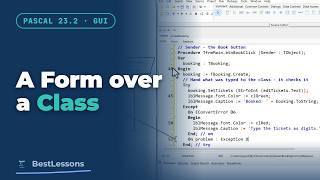 Pascal 23.2 - A Form Over a Class: The Same Booking, Behind Buttons